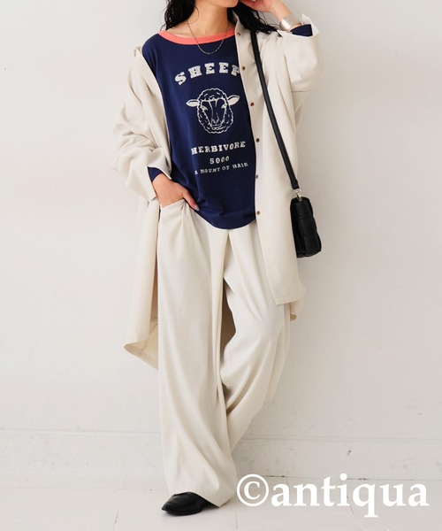 tシャツ COLロゴロンT レディース ロゴプリントロンT(カットソー・Tシャツ) | a.v.v(アー・ヴェ