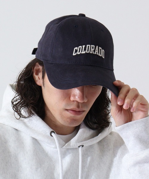 FUNALIVE(ファンアライブ)の「JON COLORADOロゴ キャップ(キャップ・メンズ・ベージュ/グリーン/ブラック/ネイビー/グレー/ブラウン/レッド/ホワイト・FREE)」の7枚目の写真