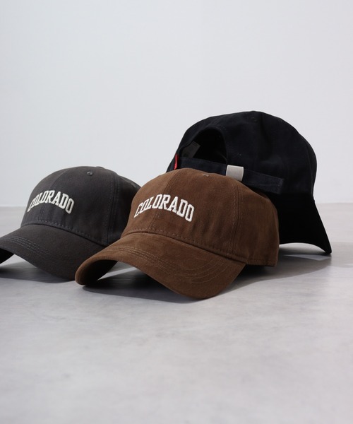 FUNALIVE(ファンアライブ)の「JON COLORADOロゴ キャップ(キャップ・メンズ・ベージュ/グリーン/ブラック/ネイビー/グレー/ブラウン/レッド/ホワイト・FREE)」の5枚目の写真