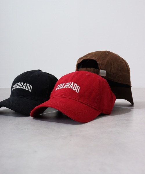 FUNALIVE(ファンアライブ)の「JON COLORADOロゴ キャップ(キャップ・メンズ・ベージュ/グリーン/ブラック/ネイビー/グレー/ブラウン/レッド/ホワイト・FREE)」の8枚目の写真