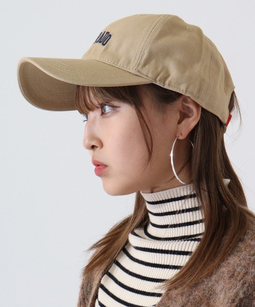 FUNALIVE(ファンアライブ)の「JON COLORADOロゴ キャップ(キャップ・メンズ・ベージュ/グリーン/ブラック/ネイビー/グレー/ブラウン/レッド/ホワイト・FREE)」の10枚目の写真