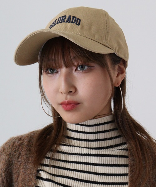 FUNALIVE(ファンアライブ)の「JON COLORADOロゴ キャップ(キャップ・メンズ・ベージュ/グリーン/ブラック/ネイビー/グレー/ブラウン/レッド/ホワイト・FREE)」の9枚目の写真