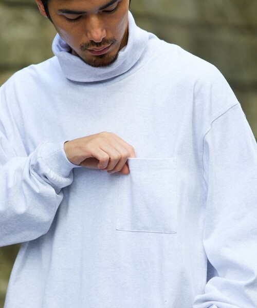 セール】FREAK'S STORE/フリークスストア HEAVY WEIGHT TURTLENECK L/S