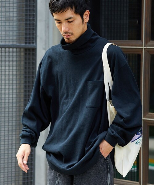 セール】FREAK'S STORE/フリークスストア HEAVY WEIGHT TURTLENECK L/S