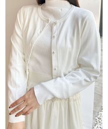 MERCURYDUO | ビジューボタンニットカーデ(カーディガン/ボレロ)