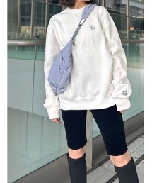 emmi（エミ）の「【emmi atelier】ewcロゴスエット（Tシャツ/カットソー・レディース）」