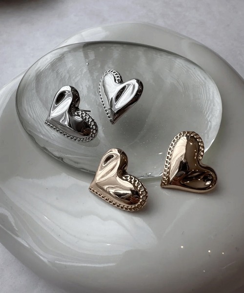 LOHME（ローム）の「【LOHME/ローム】Big Heart Chain Pierce/ビッグ