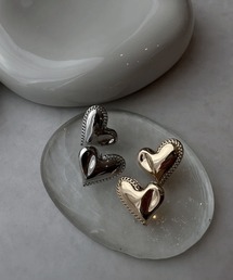 美品　LOHME ローム　ハートチェーンピアス ハートチェーンピアス | おしゃれなイヤリング - LOHME ONLINE STORE