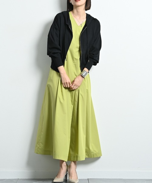 INTERPLANET(インタープラネット)の「【接触冷感・UV】ZIPパーカー(パーカー・レディース・ホワイト系その他/ブラック/グレー/オフホワイト・FREE)」の10枚目の写真