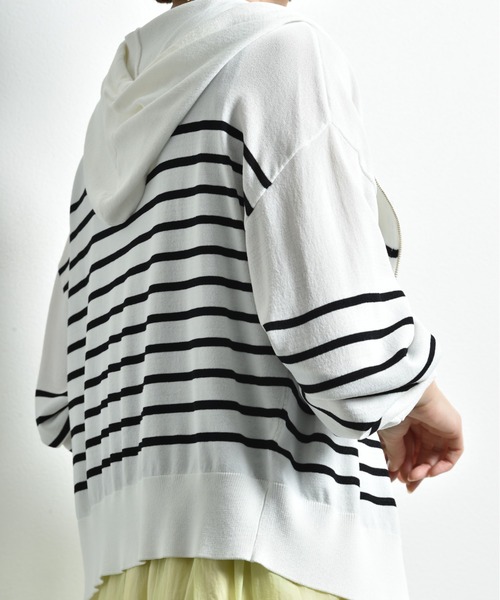 INTERPLANET(インタープラネット)の「【接触冷感・UV】ZIPパーカー(パーカー・レディース・ホワイト系その他/ブラック/グレー/オフホワイト・FREE)」の22枚目の写真