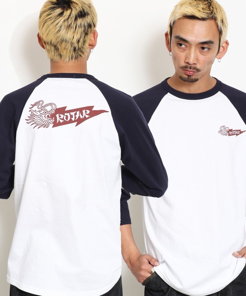 Oriental symbol Raglan Tee（Tシャツ/カットソー）｜ROTAR（ローター）