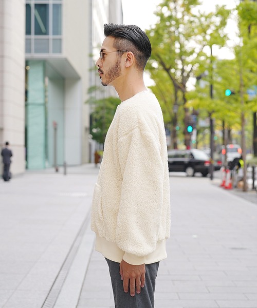 jiggys shop(ジギーズショップ)の「両面ボアトレーナー(スウェット・メンズ・ベージュ/ブラック/ホワイト/グレー系その他・LARGE/MEDIUM/X-LARGE)」の17枚目の写真