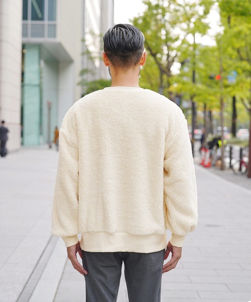 jiggys shop(ジギーズショップ)の「両面ボアトレーナー(スウェット・メンズ・ベージュ/ブラック/ホワイト/グレー系その他・LARGE/MEDIUM/X-LARGE)」の18枚目の写真