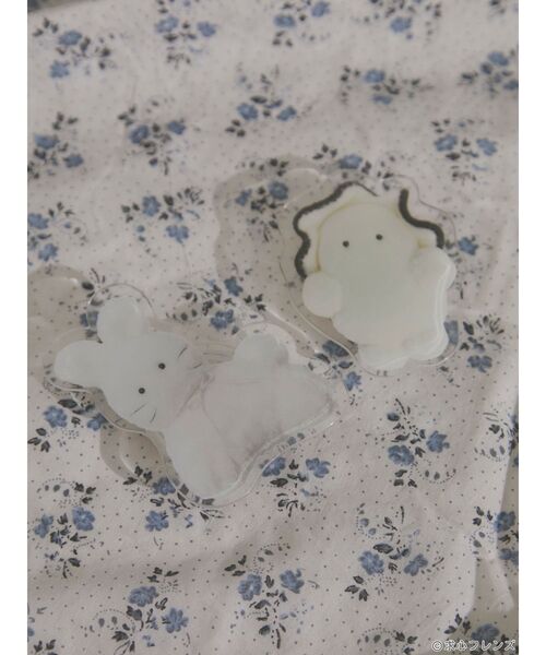 merry jenny（メリージェニー）の「【求心フレンズコラボ】うさぎスマホグリップ（スマホグッズ・レディース・オフホワイト・FREE）」の17枚目の写真