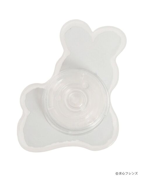 merry jenny（メリージェニー）の「【求心フレンズコラボ】うさぎスマホグリップ（スマホグッズ・レディース・オフホワイト・FREE）」の9枚目の写真