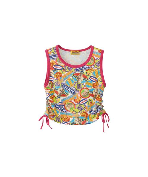 ヒステリックグラマー落書き柄タンクトップ ヒステリックグラマー落書き柄タンクトップ ヒステリック