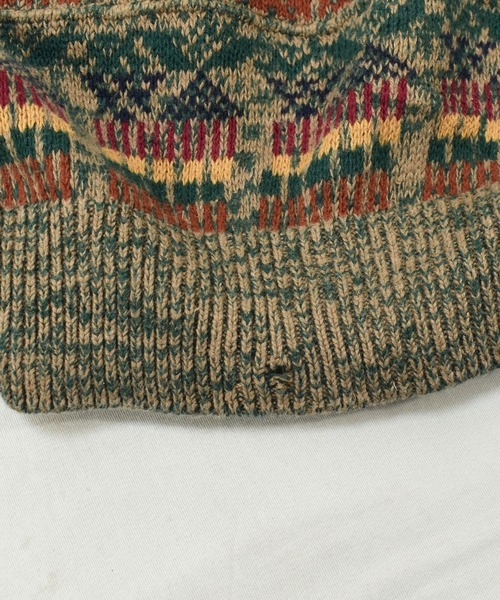 American Eagle(アメリカンイーグル)の「【ヴィンテージ古着】90's AMERICAN EAGLE/アメリカンイーグル マルチカラー 総柄 デザインニット(ニット/セーター・メンズ・その他・X-LARGE)」の7枚目の写真