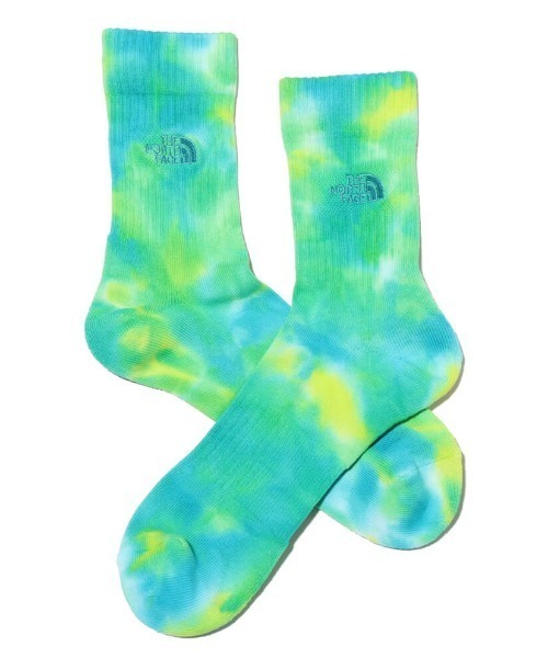 THE NORTH FACE（ザノースフェイス）の「THE NORTH FACE Tie Dye Crew / ザ・ノース・フェイス タイ ダイ クルー（ソックス/靴下・メンズ・マルチ/その他2/その他1・M/S/L）」の2枚目の写真