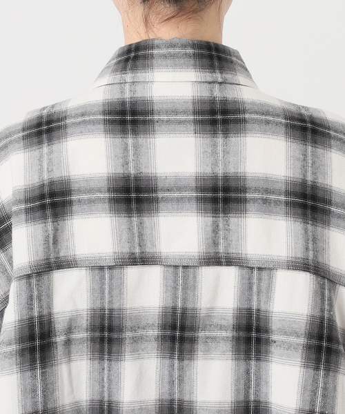 PROVOKE/プロヴォーク】Oversized check Shirt（シャツ/ブラウス