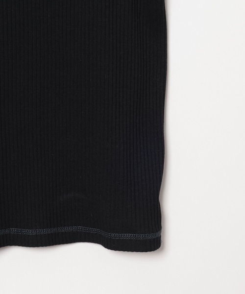 PBLIM（ページボーイリム）の「PBLIM/ステッチバイカラータンク（タンクトップ・レディース・ブラック/オフホワイト/ブルー・FREE）」の19枚目の写真