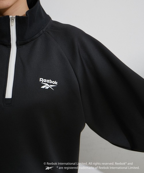 Reebok（リーボック）の「【Reebok別注】裾ドロスト短丈トップス（その他トップス・レディース・ブラック/オフホワイト・FREE）」の18枚目の写真