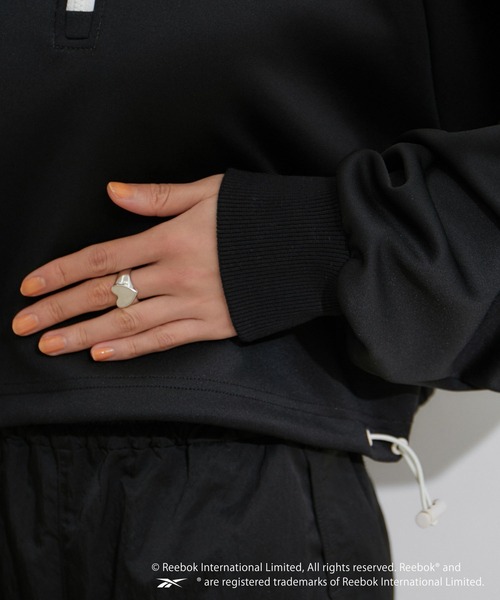 Reebok（リーボック）の「【Reebok別注】裾ドロスト短丈トップス（その他トップス・レディース・ブラック/オフホワイト・FREE）」の17枚目の写真