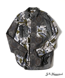 【J.S.Homestead】ARABESQUE PATCHWORK SHIRT