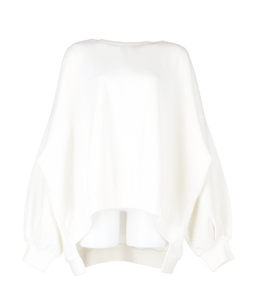 coca(coca)(コカ)の「やわらかビッグシルエット薄手スウェット(スウェット・レディース・その他1/ライトブルー/ブラック/ホワイト・L/M)」の10枚目の写真