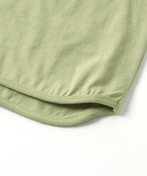 p.premier（ピードットプルミエ）の「2柄刺繍半袖Tシャツ（Tシャツ/カットソー・キッズ・オフホワイト/ブラック/ブラウン/ピンク/ミント・80/90/100/110/120/130/140）」の8枚目の写真