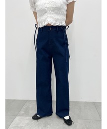 PHILLY | サイドレースアップデニムパンツ(デニムパンツ)