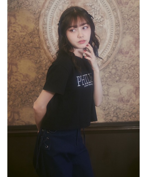 PHILLY（フィリー）の「サイドレースアップデニムパンツ（デニムパンツ・レディース・ブルー/ホワイト・FREE）」の19枚目の写真