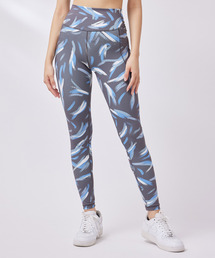 NERGY | 【skin wear】UV＆水陸両用＆保湿 ニュアンスプリントスポーツレギンス(レギンス/スパッツ)