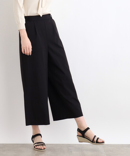 grove(グローブ)の「◆<接触冷感・多サイズ>サマーハイパーストレッチクロップドワイドパンツ(その他パンツ・レディース・ネイビー/ベージュ/カーキ/ブラック/ライトグレー系7・03/02/00/01/04/05)」の19枚目の写真