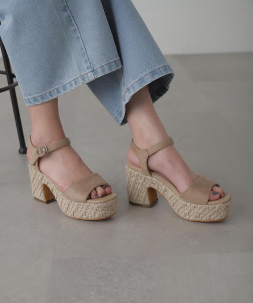 FREE'S MART(フリーズマート)の「◆くるみバックルサンダル(サンダル・レディース・ブラック/グレー/オレンジ・MEDIUM/SMALL)」の17枚目の写真