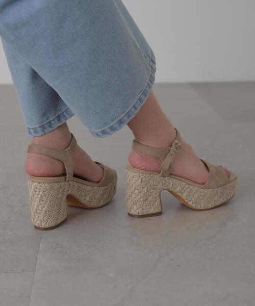 FREE'S MART(フリーズマート)の「◆くるみバックルサンダル(サンダル・レディース・ブラック/グレー/オレンジ・MEDIUM/SMALL)」の18枚目の写真