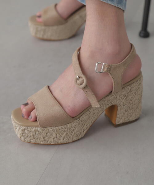 FREE'S MART(フリーズマート)の「◆くるみバックルサンダル(サンダル・レディース・ブラック/グレー/オレンジ・MEDIUM/SMALL)」の21枚目の写真