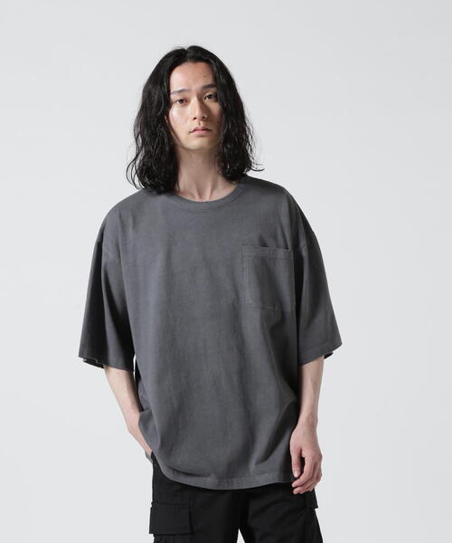 DANKE SCHON(ダンケシェーン)の「【WEB&DEPOT限定】DankeSchon/活性染サークル S/S Tee(Tシャツ/カットソー・メンズ・ブラック/ベージュ・L/M)」の21枚目の写真