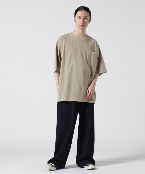 DANKE SCHON(ダンケシェーン)の「【WEB&DEPOT限定】DankeSchon/活性染サークル S/S Tee(Tシャツ/カットソー・メンズ・ブラック/ベージュ・L/M)」の16枚目の写真