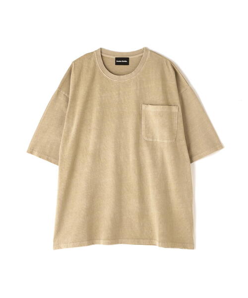 DANKE SCHON(ダンケシェーン)の「【WEB&DEPOT限定】DankeSchon/活性染サークル S/S Tee(Tシャツ/カットソー・メンズ・ブラック/ベージュ・L/M)」の17枚目の写真