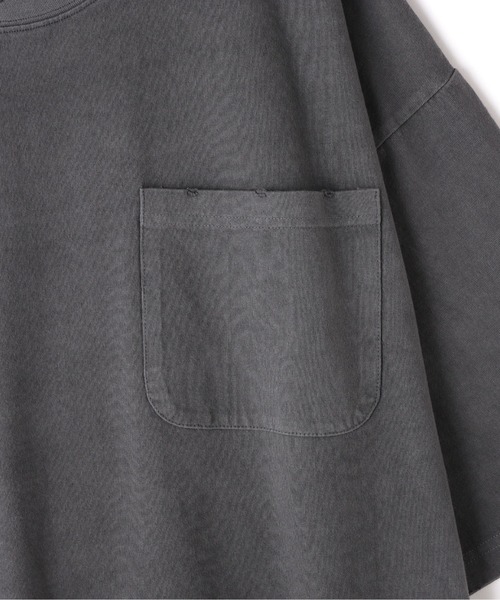 DANKE SCHON(ダンケシェーン)の「【WEB&DEPOT限定】DankeSchon/活性染サークル S/S Tee(Tシャツ/カットソー・メンズ・ブラック/ベージュ・L/M)」の6枚目の写真
