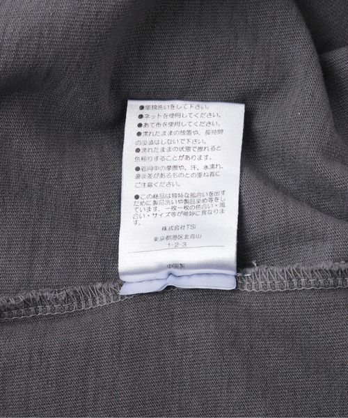 DANKE SCHON(ダンケシェーン)の「【WEB&DEPOT限定】DankeSchon/活性染サークル S/S Tee(Tシャツ/カットソー・メンズ・ブラック/ベージュ・L/M)」の11枚目の写真