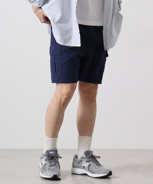 FUNALIVE(ファンアライブ)の「カーゴバルーンパンツ(ハーフ)(カーゴパンツ・メンズ・ブラック/パープル/ネイビー/グレー・M/L/XL)」の6枚目の写真