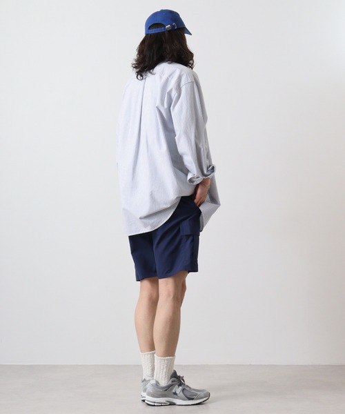 FUNALIVE(ファンアライブ)の「カーゴバルーンパンツ(ハーフ)(カーゴパンツ・メンズ・ブラック/パープル/ネイビー/グレー・M/L/XL)」の10枚目の写真