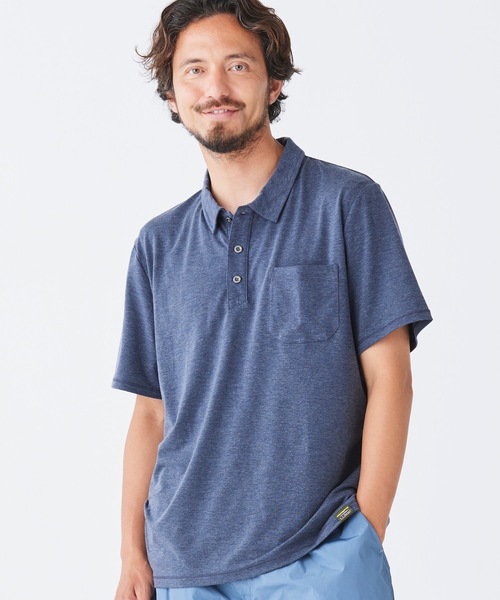 L.L.Bean(エルエルビーン)の「エブリデイ・サンスマート・ポロシャツ、半袖 米国フィット・レギュラー(ポロシャツ・メンズ・ネイビー/ヘザーグレー/ターコイズブルー/セージグリーン/ブルーグリーン/ブラウン・LARGE/MEDIUM/SMALL/X-LARGE)」の7枚目の写真