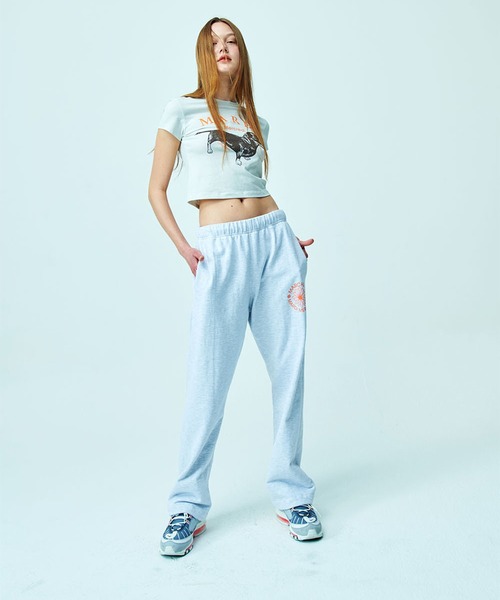 ★mardi mercredi★CROPPED TSHIRT DDANJI* CROPPED TSHIRT DDANJI_CREAM PINK - MARDI MERCREDI
