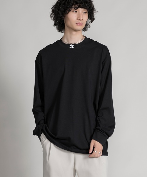 aimoha(アイモハ)の「【aimoha neo】EMBROIDERY CREWNECK SWEATER(スウェット・メンズ・ブラック/ホワイト・0/1/2/3)」の8枚目の写真