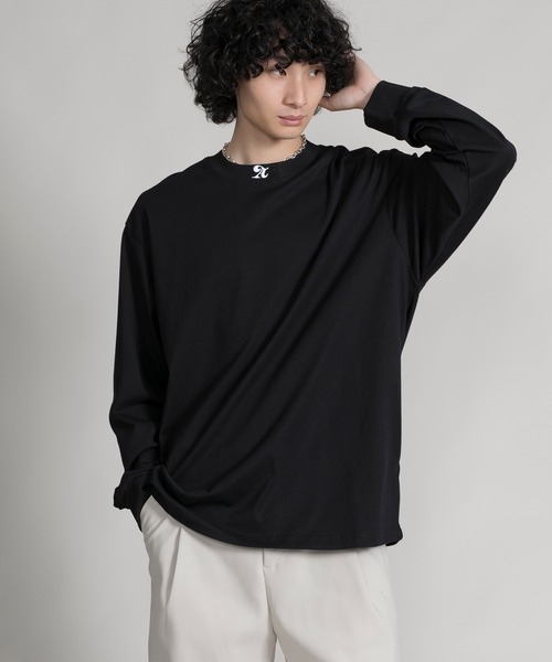 aimoha(アイモハ)の「【aimoha neo】EMBROIDERY CREWNECK SWEATER(スウェット・メンズ・ブラック/ホワイト・0/1/2/3)」の10枚目の写真