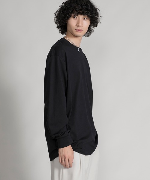 aimoha(アイモハ)の「【aimoha neo】EMBROIDERY CREWNECK SWEATER(スウェット・メンズ・ブラック/ホワイト・0/1/2/3)」の13枚目の写真