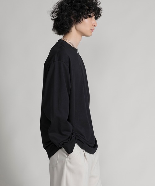 aimoha(アイモハ)の「【aimoha neo】EMBROIDERY CREWNECK SWEATER(スウェット・メンズ・ブラック/ホワイト・0/1/2/3)」の14枚目の写真