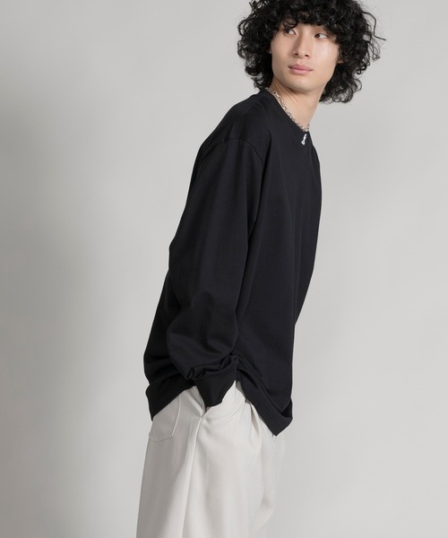 aimoha(アイモハ)の「【aimoha neo】EMBROIDERY CREWNECK SWEATER(スウェット・メンズ・ブラック/ホワイト・0/1/2/3)」の15枚目の写真